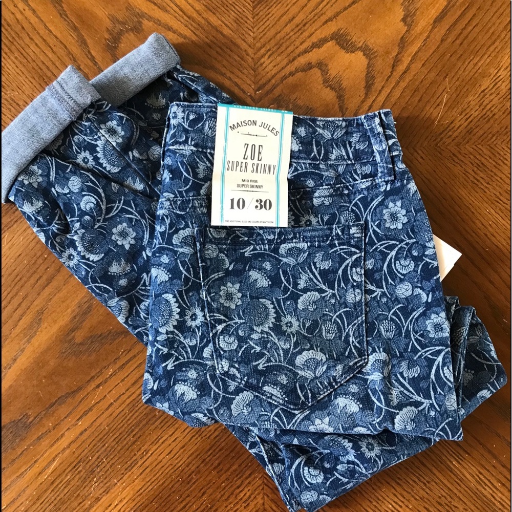 NWT. Maison Jules Jeans - Picture 8 of 15
